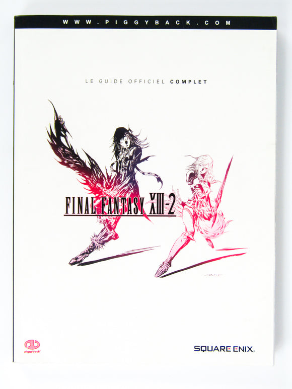 Final Fantasy XIII-2 Official [Collector's Edition] [Piggy Back] (Game Guide)