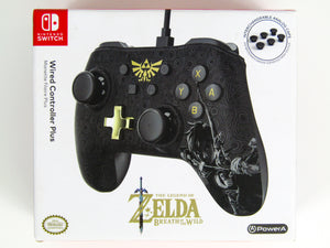 Switch Wired Controller Plus - Zelda: Breath of The Wild [PowerA] (Nintendo Switch)