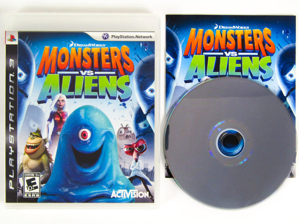 monsters vs aliens ps3 game Monsters Vs. Aliens (PlayStation 3 / PS3) – Retro MTL