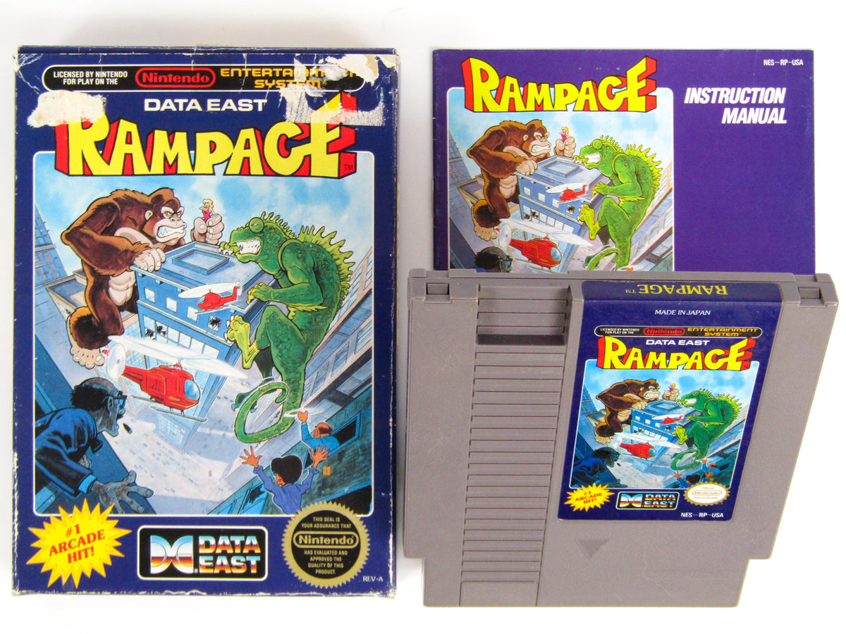 Vtech Rampage Gam Rampage (Nintendo / NES) – RetroMTL