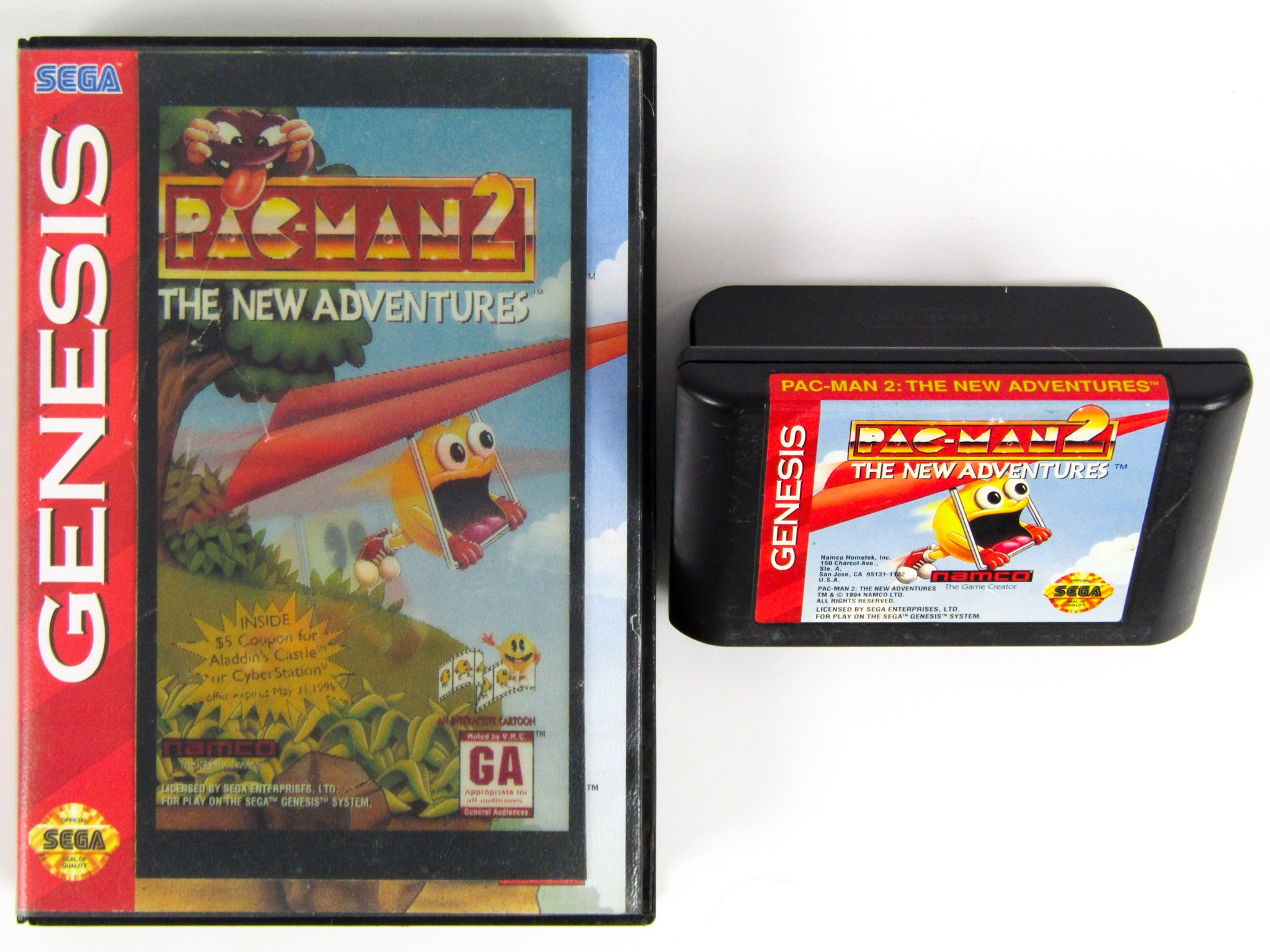 Genesis Pacman Pac-Man 2 The New Adventures (Sega Genesis) – RetroMTL