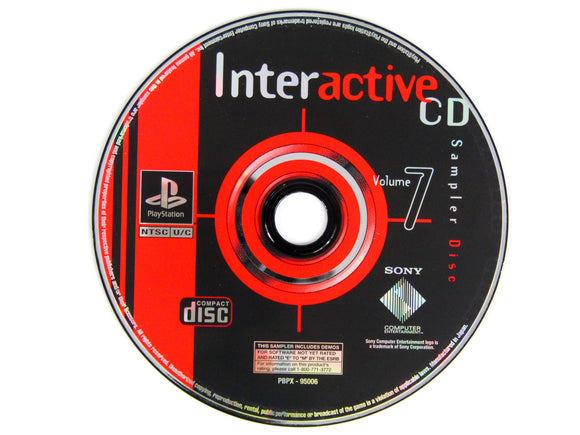 Interactive CD Sampler Disk Volume 7 (Playstation / PS1)