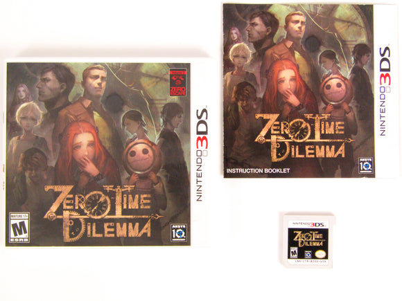 Zero Time Dilemma (Nintendo 3DS) – Retro MTL