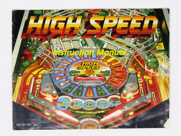 High Speed [Manual] (Nintendo / NES)