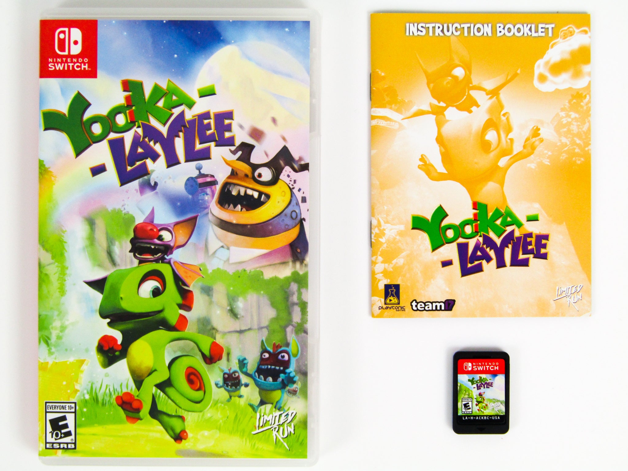 Yooka-Laylee Collectors Edition by Limited Run Games for Nintendo Switch orders