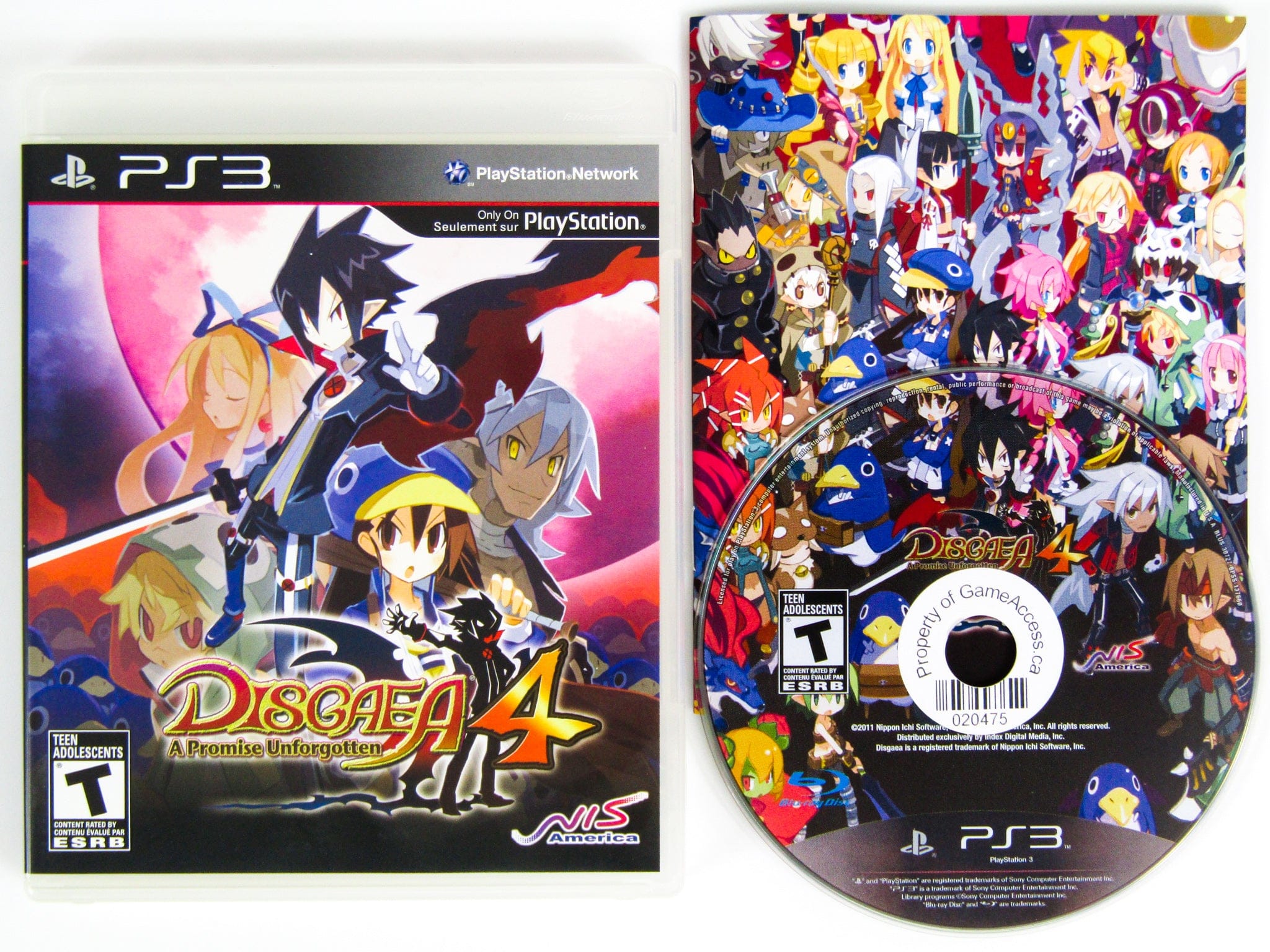 Disgaea 4: A Promise Unforgotten (Playstation 3 / PS3) - RetroMTL