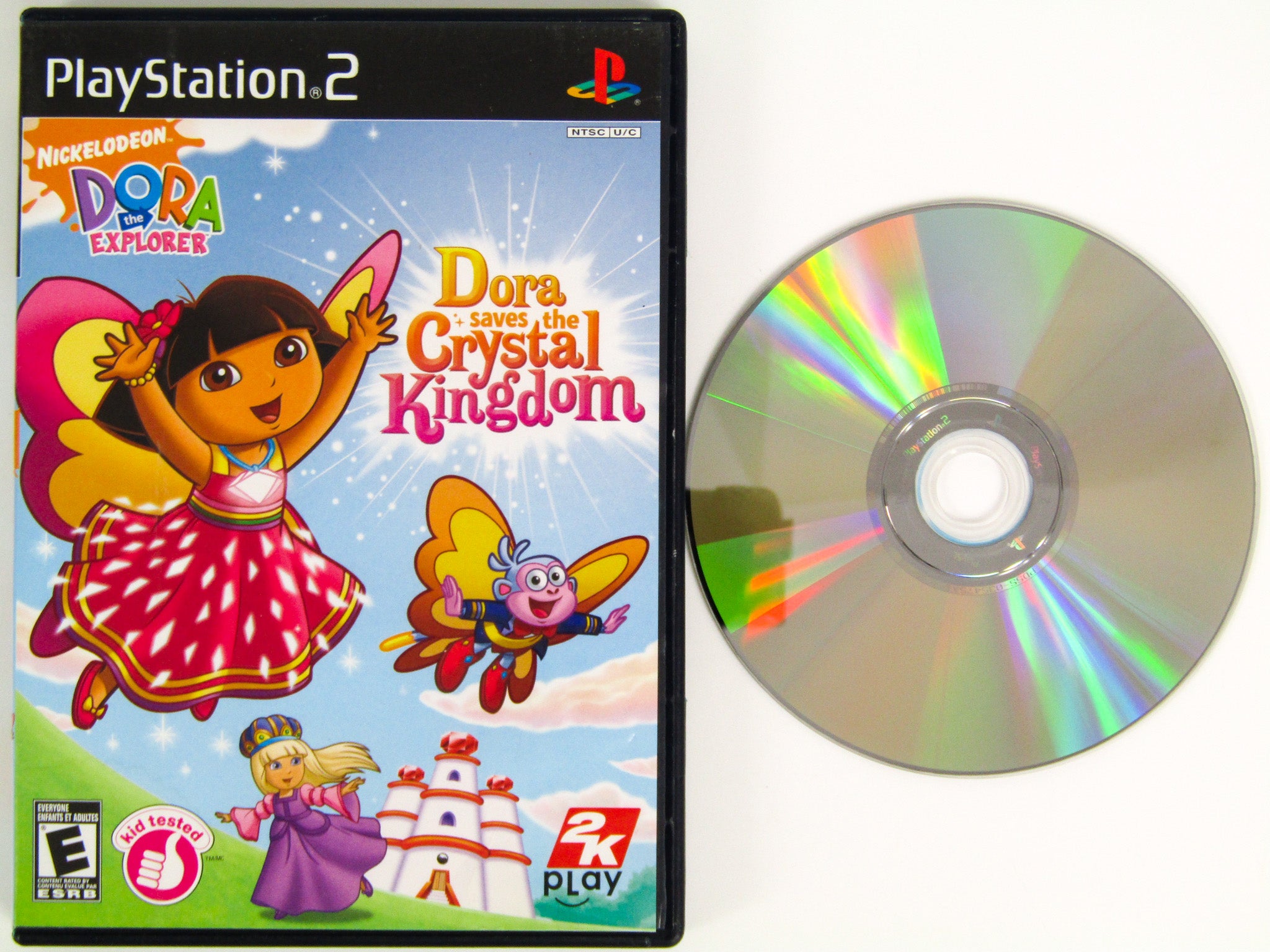 Ps2 Crystal Dora The Explorer: Dora Saves The Crystal Kingdom (PlayStation 2 / PS2 ...
