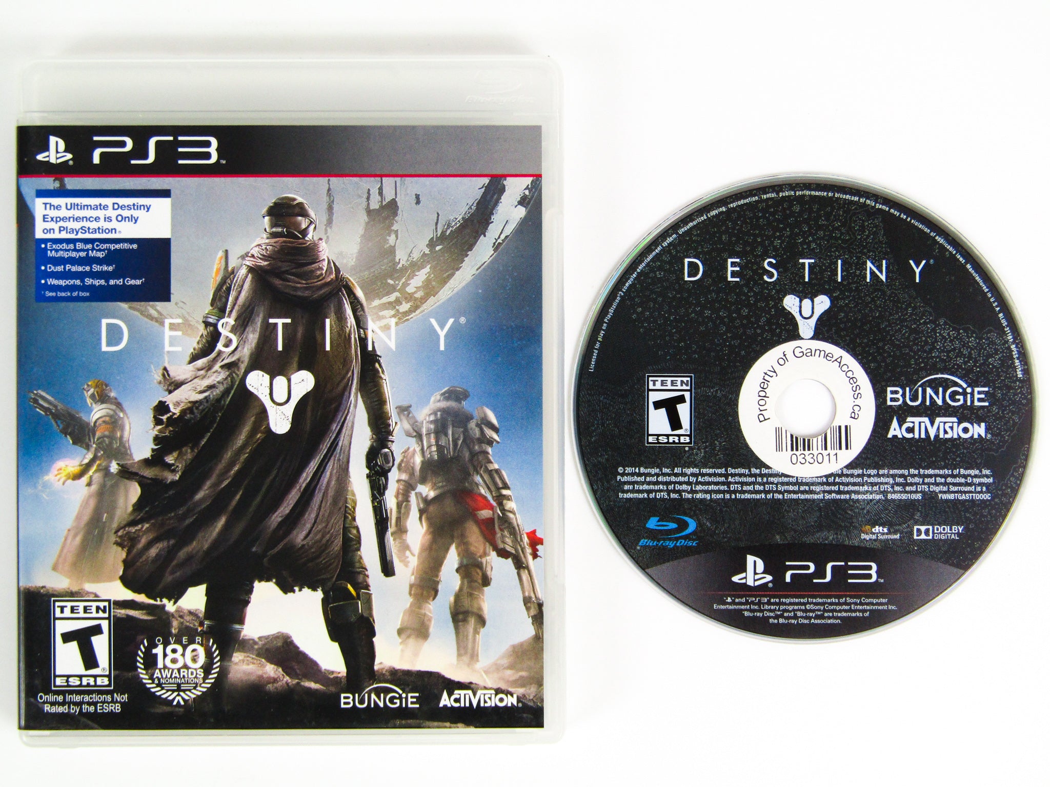 Destiny (PlayStation 3 / PS3) – Retro MTL