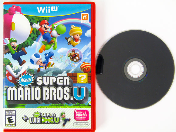 New Super Mario Bros. U + New Super Luigi U [Red Box] (Nintendo Wii U)