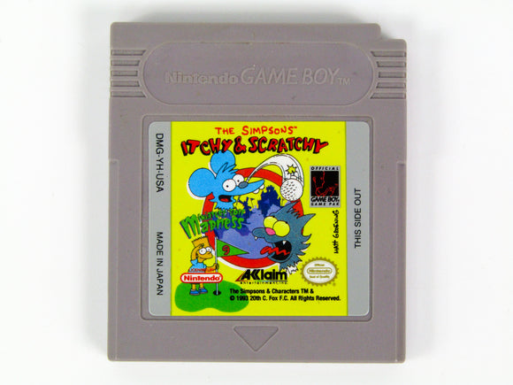 Itchy And Scratchy Miniature Golf Madness (Game Boy)