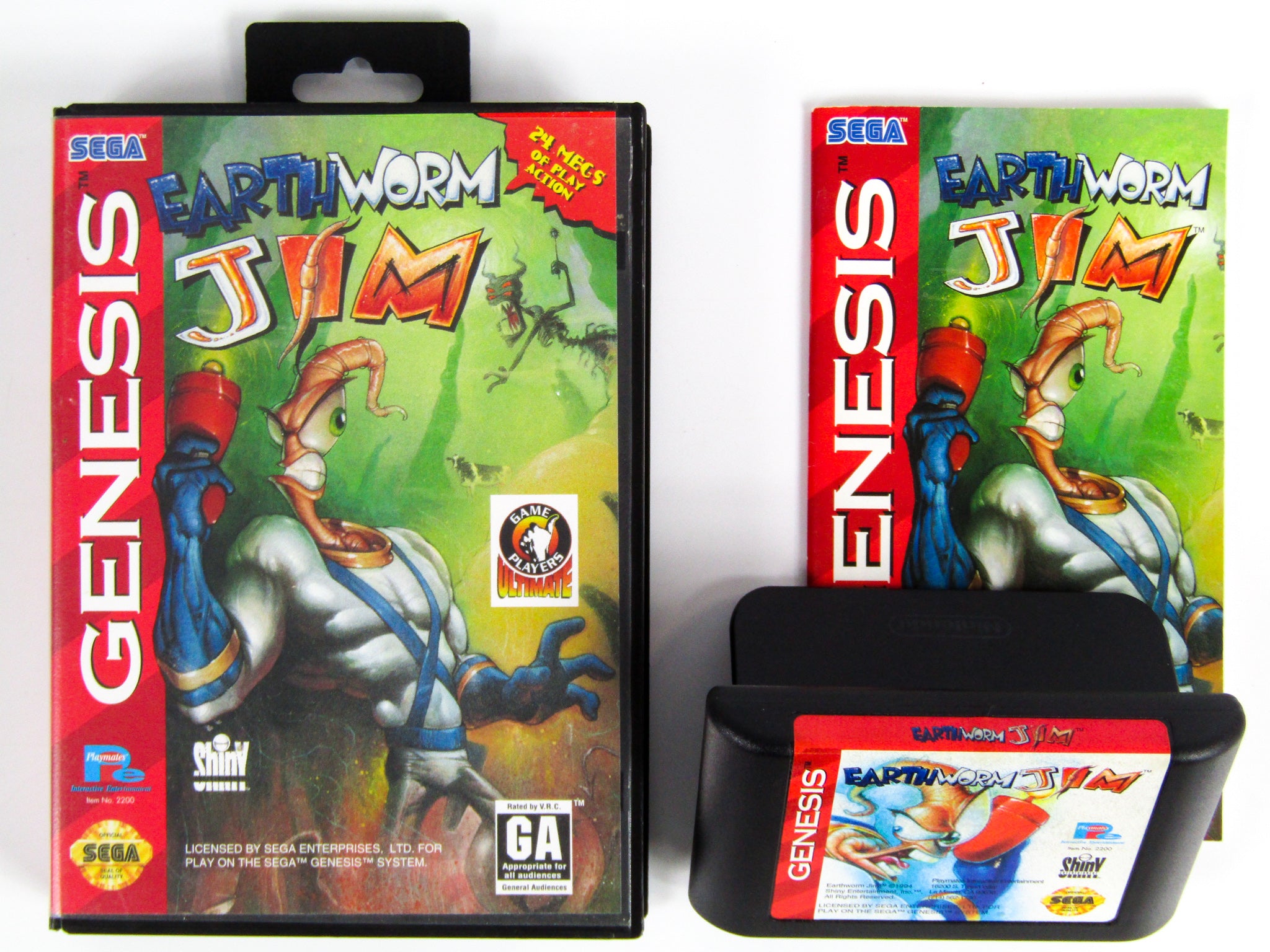 Retro TitanPlay 16 - Earthworm Jim - Super Nintendo 