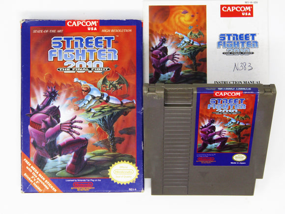 Street Fighter 2010 the Final Fight (Nintendo / NES)