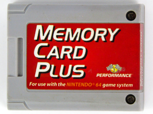 N64 Memory Card Plus [Performance] (Nintendo 64 / N64)