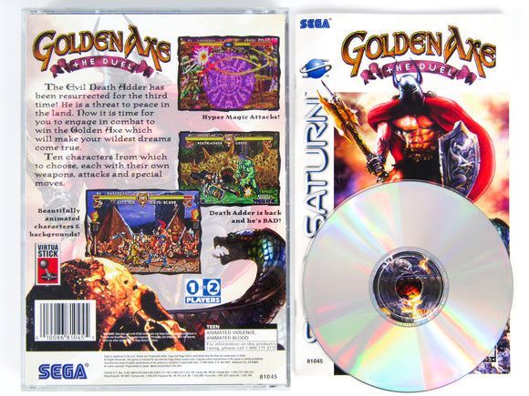 Golden Axe The Duel (Sega Saturn)