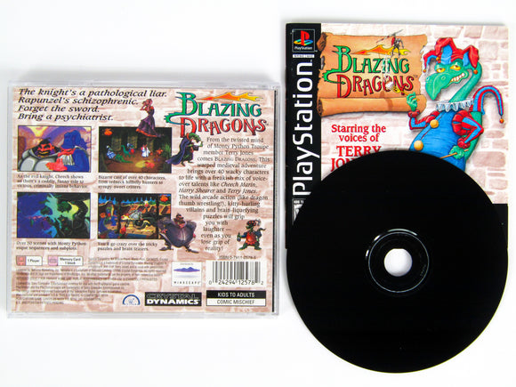 Blazing Dragons (Playstation / PS1)