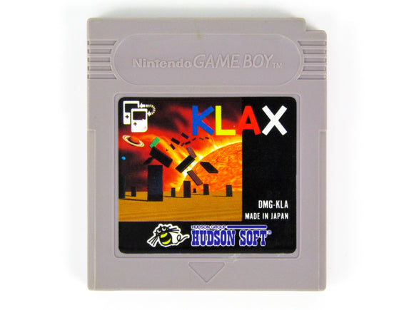 Klax [JP Import] (Game Boy)