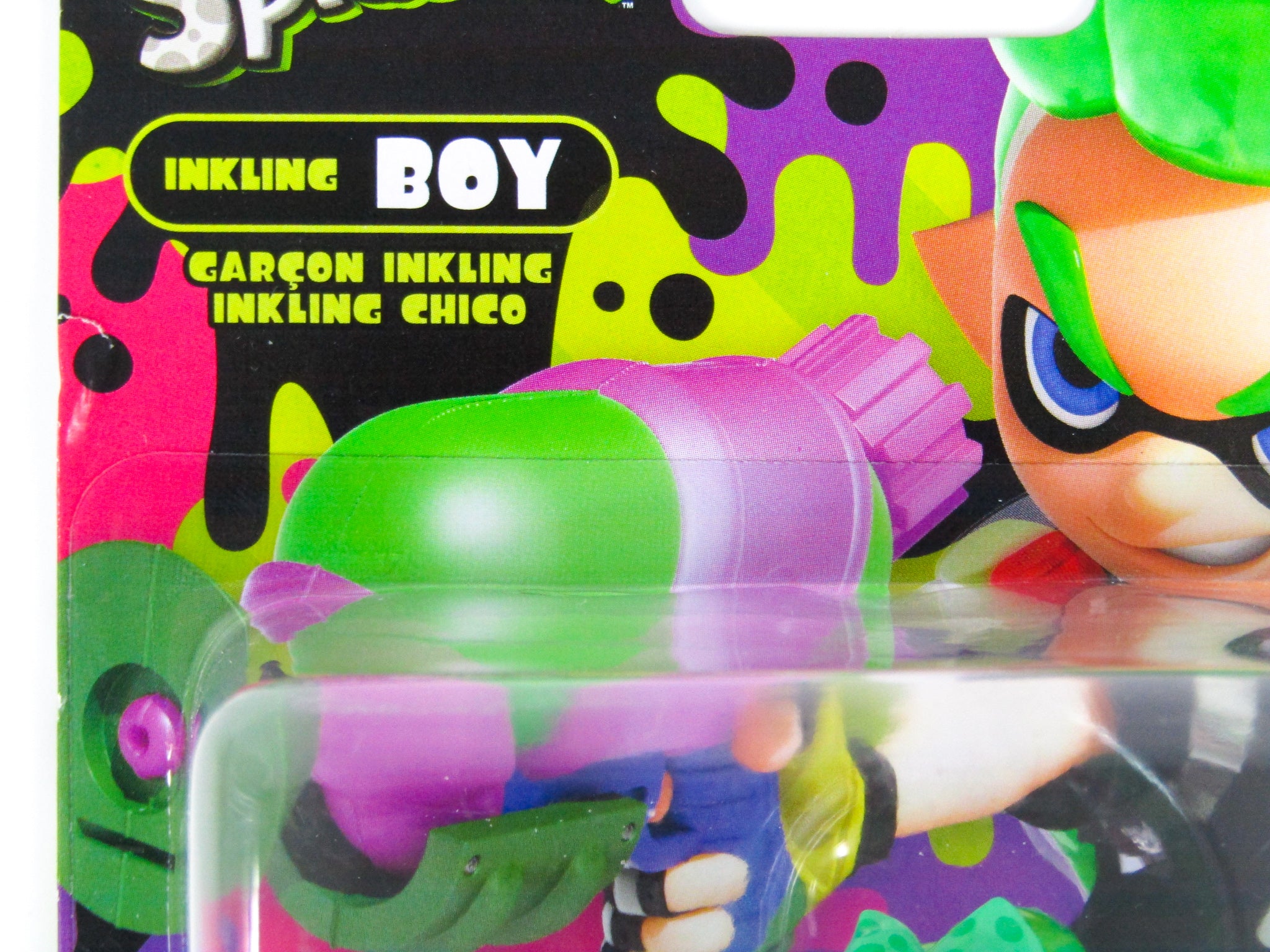 Inkling Boy Neon Green Splatoon Series Amiibo Retromtl 0863