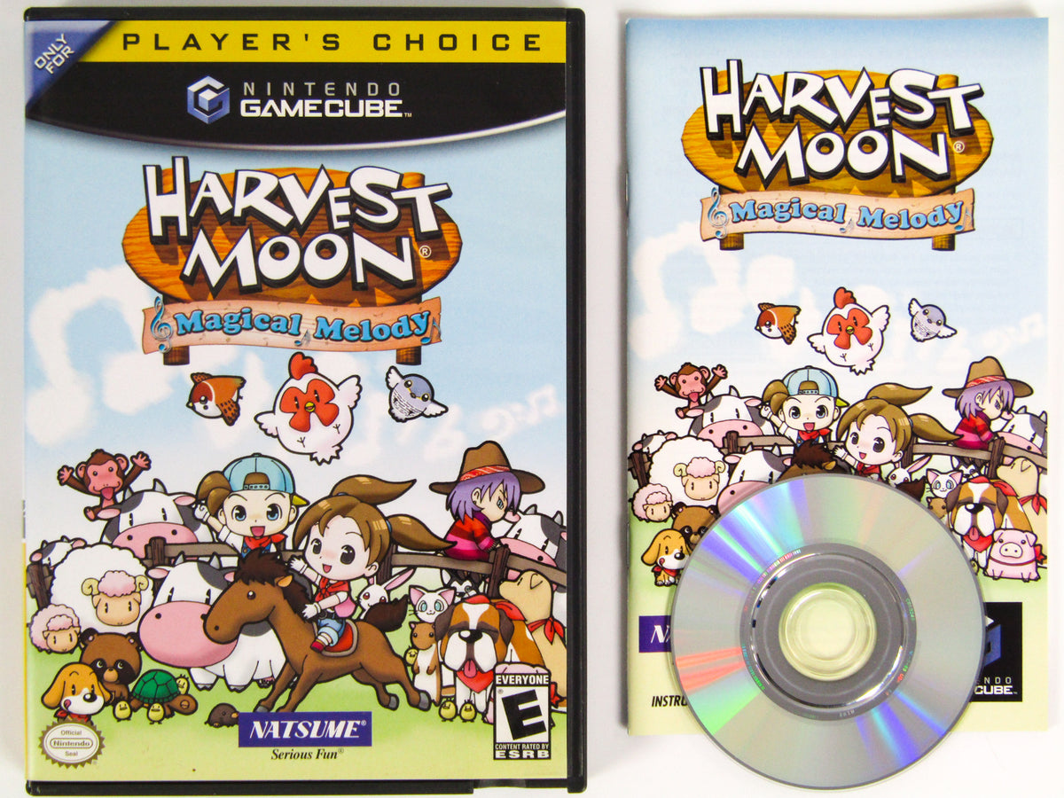 Jeu Harvest Moon Magical Memody Pour Nintendo GameCube - Version Japonaise - Bon état