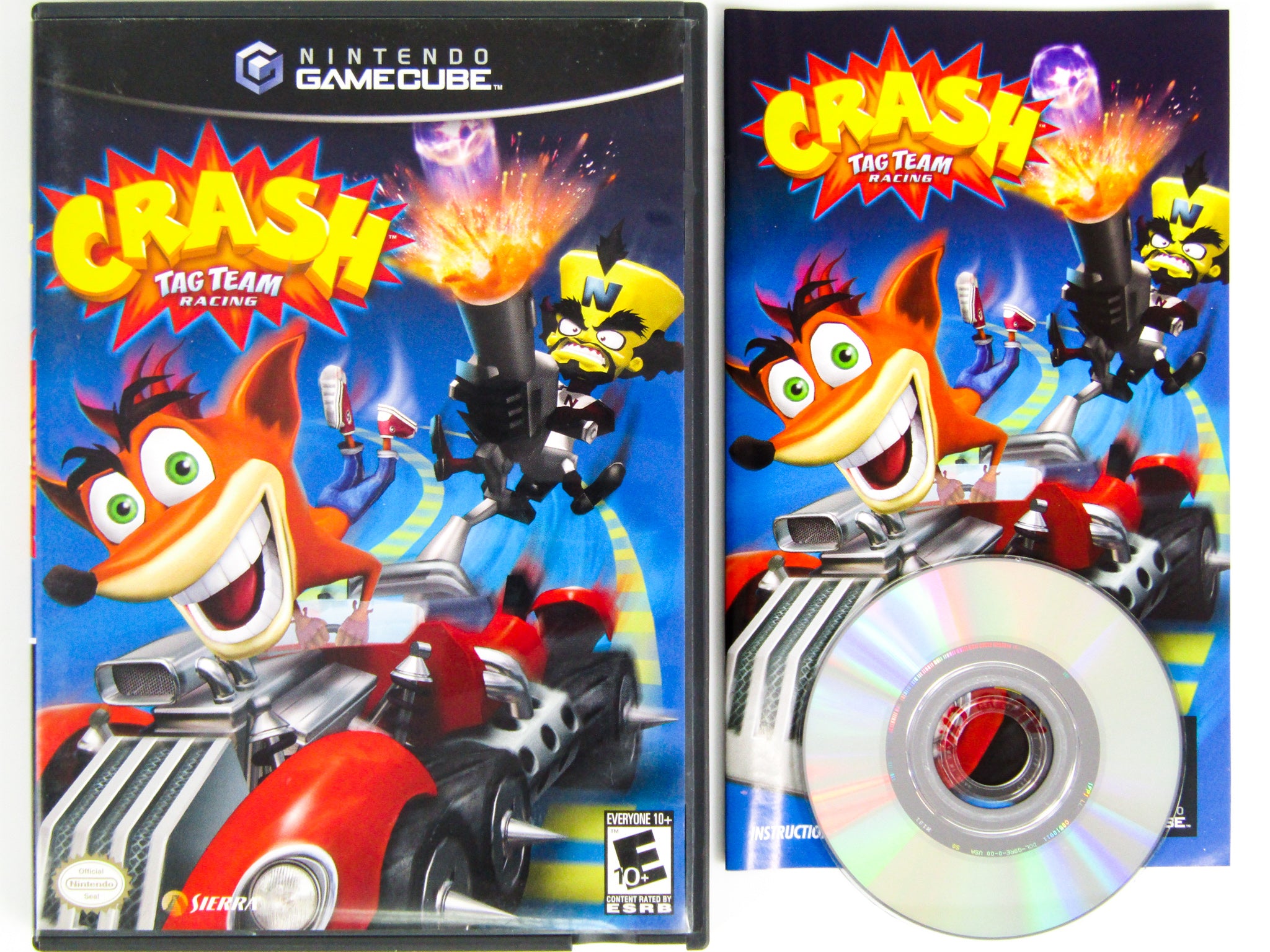Crash Tag Team Racing (Nintendo Gamecube) – RetroMTL
