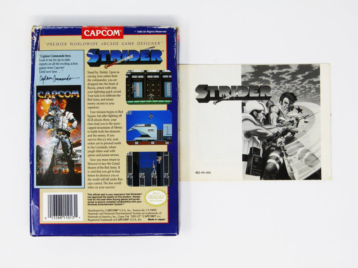 Strider (Nintendo / NES) – Retro MTL