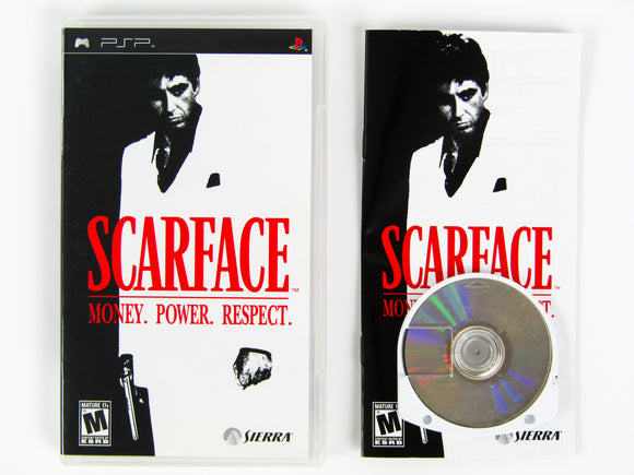 Scarface Money. Power. Respect (Playstation Portable / PSP)