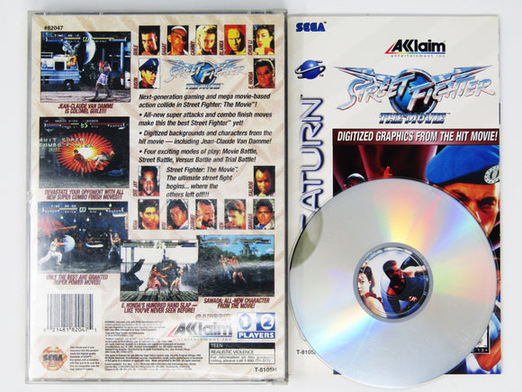 Street Fighter: The Movie (Sega Saturn, 1995) WATA 9.6 A+ Brand New Street Fighter: The Movie (Sega Saturn, 1995) WATA 9.6 A+ Brand New