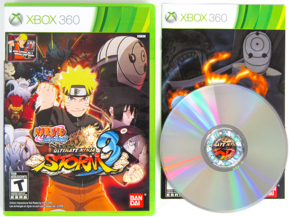 NARUTO SHIPPUDEN ULTIMATE NINJA STORM 3 XBOX 360 (complet, vendeur pro NARUTO SHIPPUDEN ULTIMATE NINJA STORM 3 XBOX 360 (complet, vendeur pro