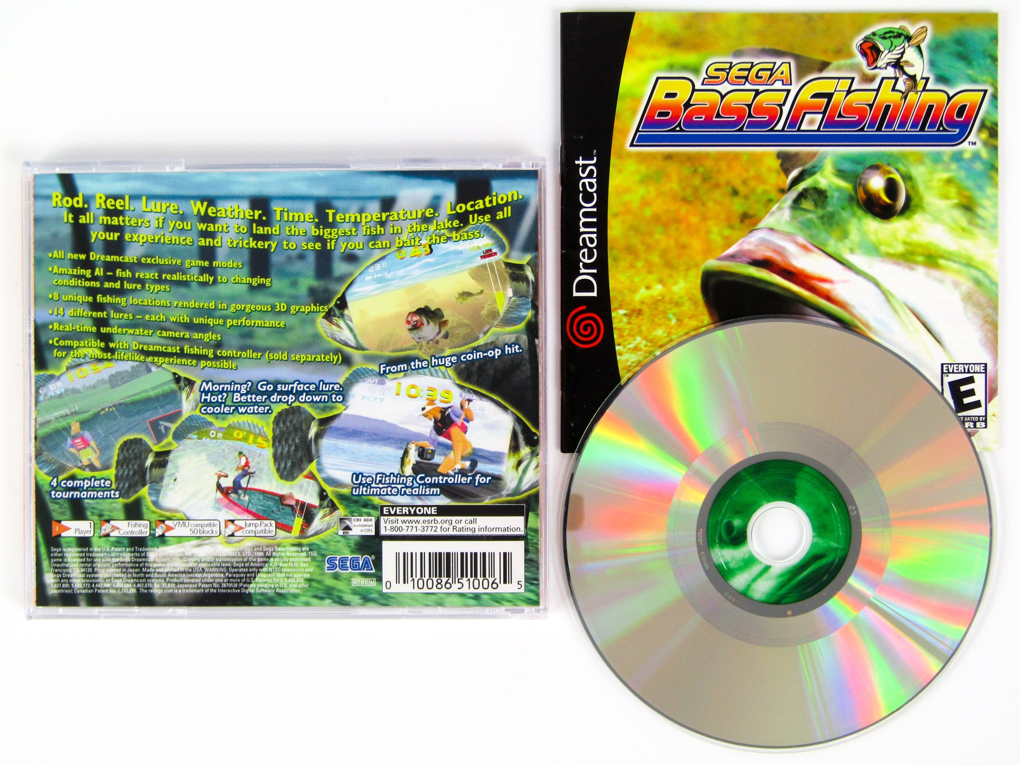 Sega Bass Fishing [Sega All Stars] (Sega Dreamcast) – RetroMTL