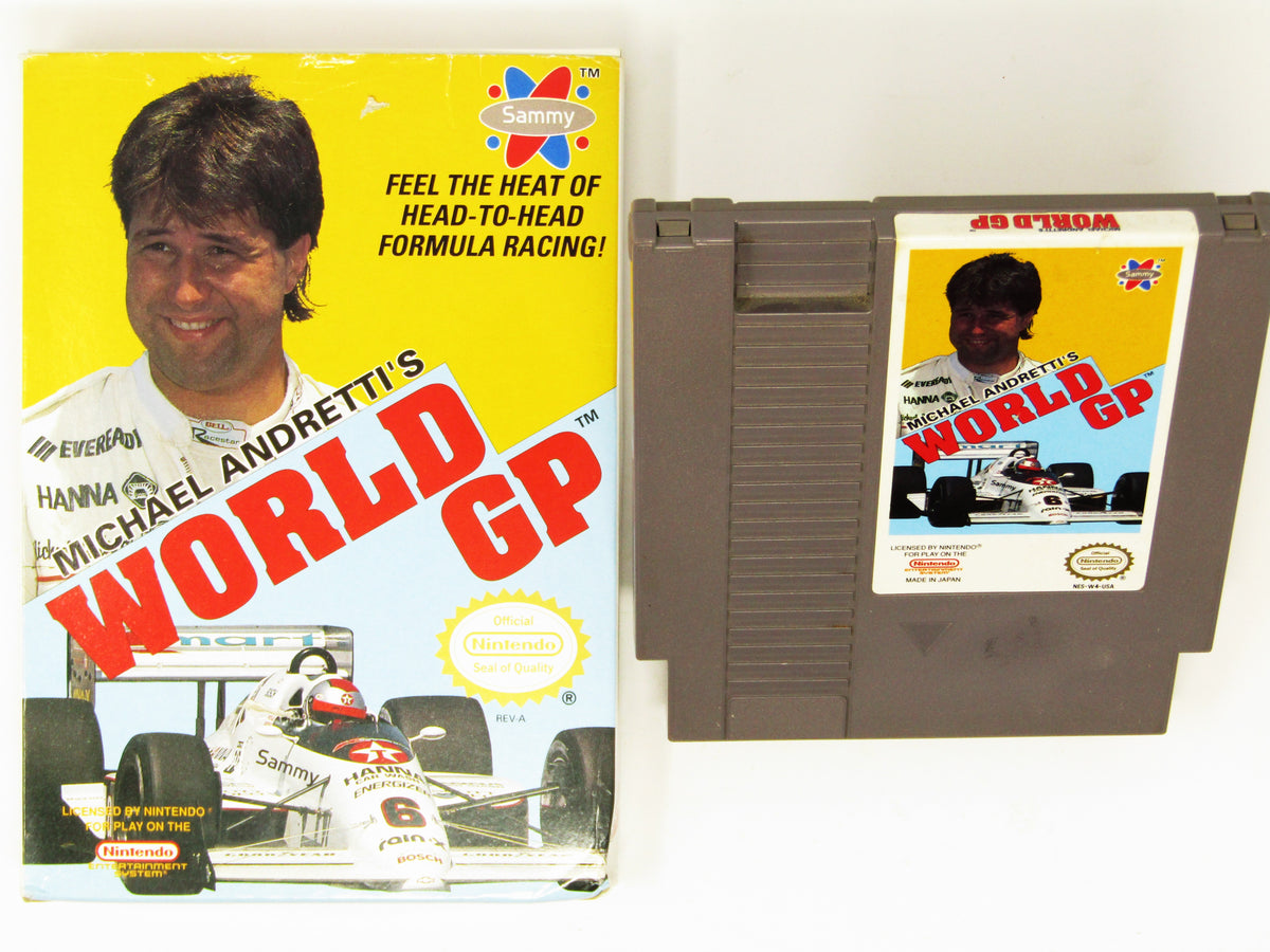 Michael Andretti's World GP (Nintendo / NES) – RetroMTL