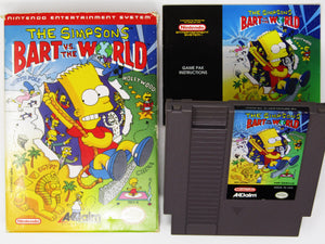 The Simpsons Bart Vs The World (Nintendo / NES)