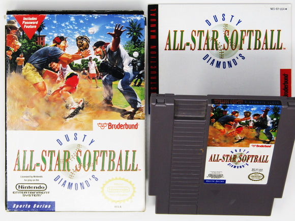 Dusty Diamond's All-Star Softball (Nintendo / NES)
