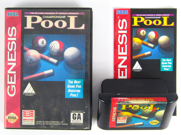 Championship Pool (Sega Genesis)