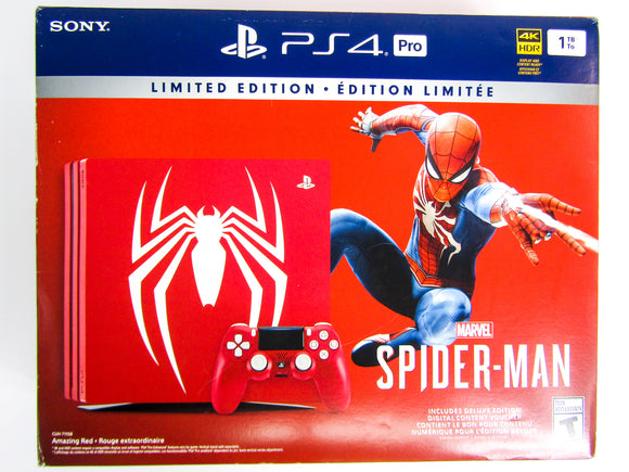 PlayStation 4 Pro System [Spiderman Edition] 1 TB (PS4)