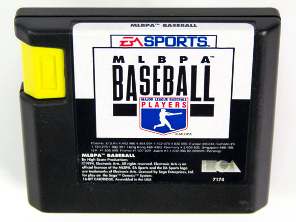 MLBPA Baseball (Sega Genesis)