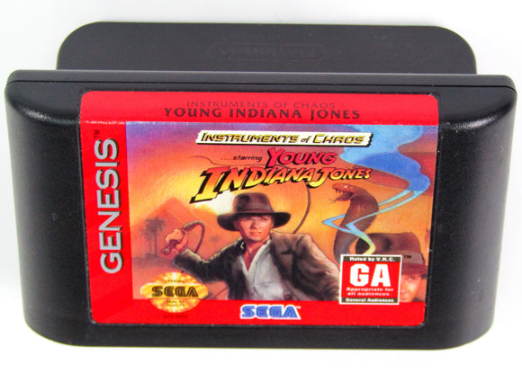 Instruments Of Chaos Starring Young Indiana Jones (Sega Genesis)