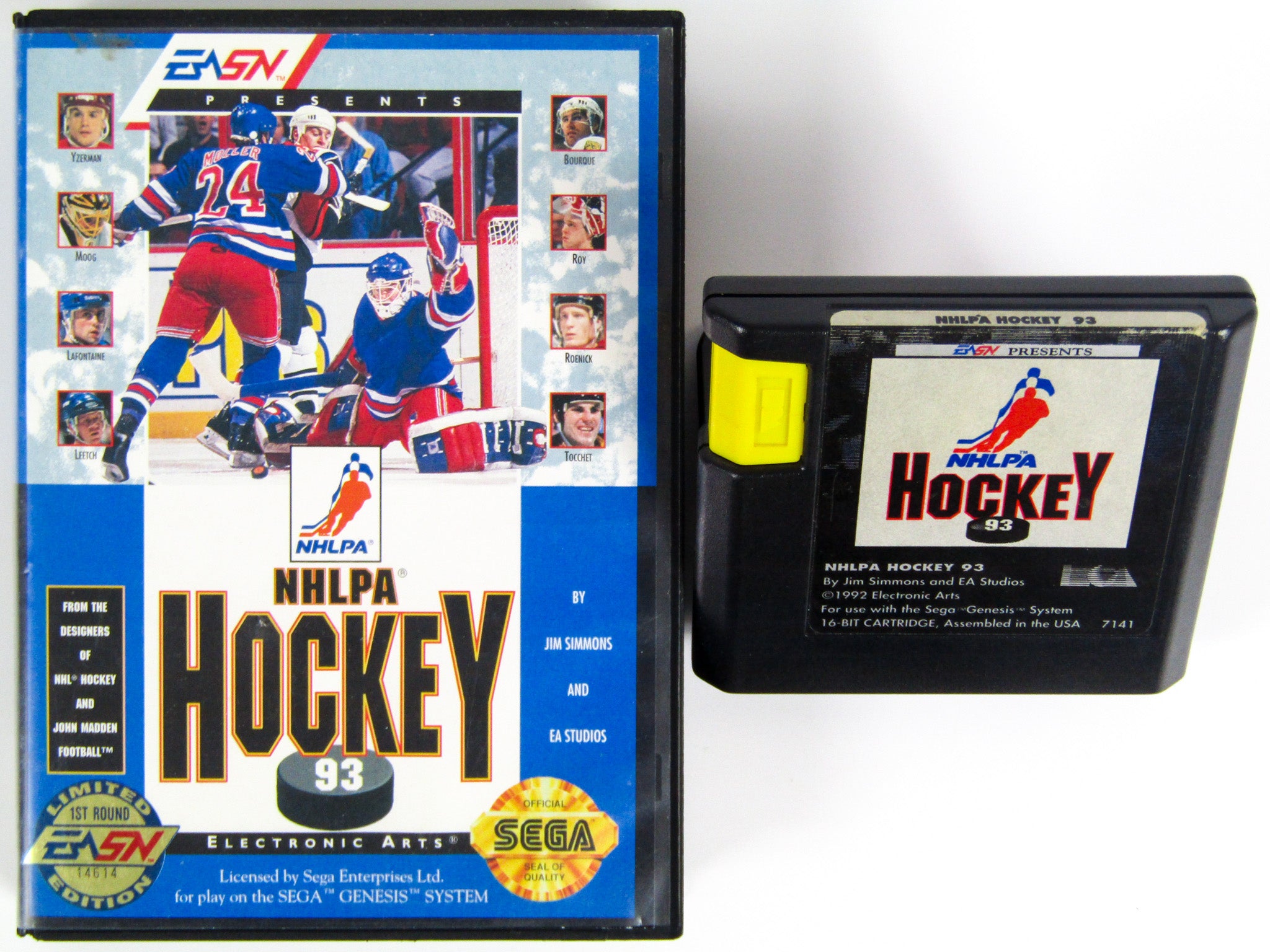 NHLPA Hockey '93 [Limited Edition] (Sega Genesis) – RetroMTL