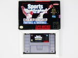Sports Illustrated Championship Football & Baseball (Super Nintendo / SNES)
