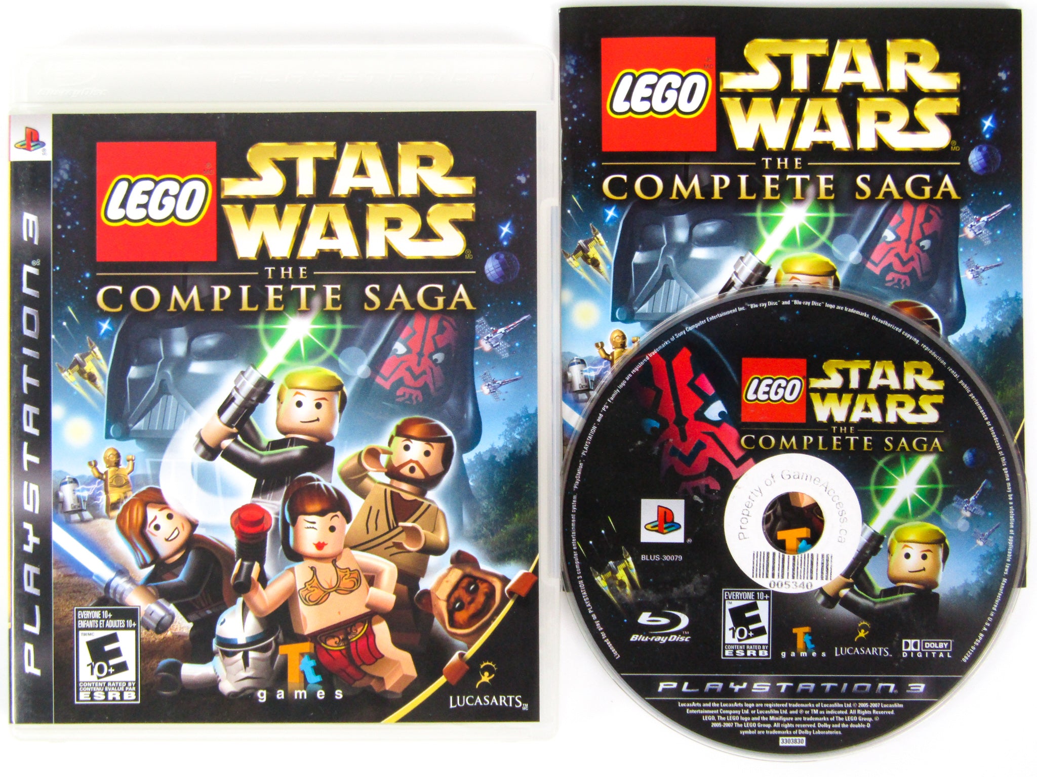 LEGO Star Wars Complete Saga Playstation 3 PS3 RetroMTL