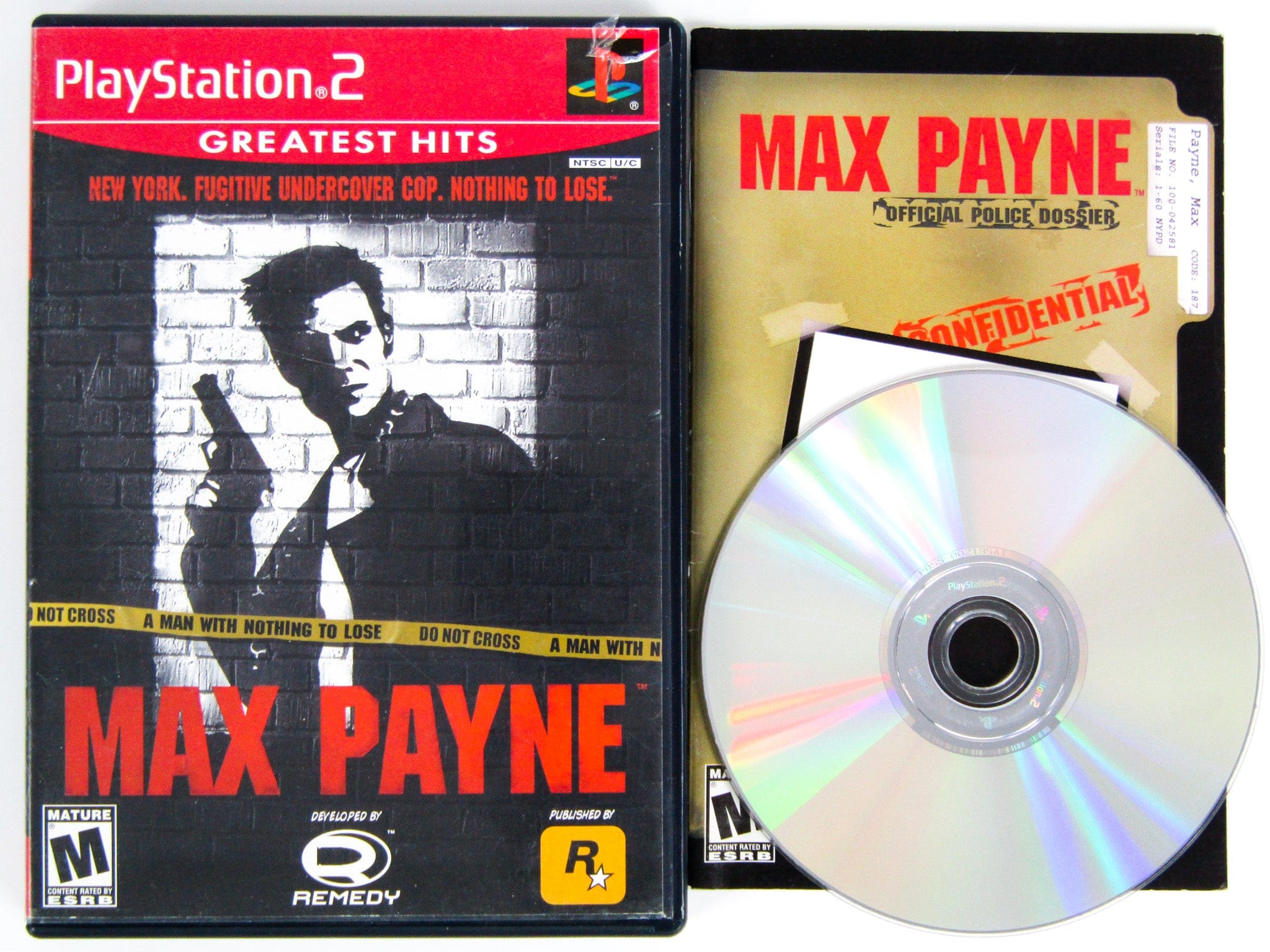 Max Payne [Greatest Hits] (Playstation 2 / PS2) - RetroMTL