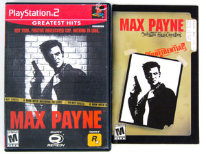 Max Payne [Greatest Hits] (Playstation 2 / PS2) - RetroMTL