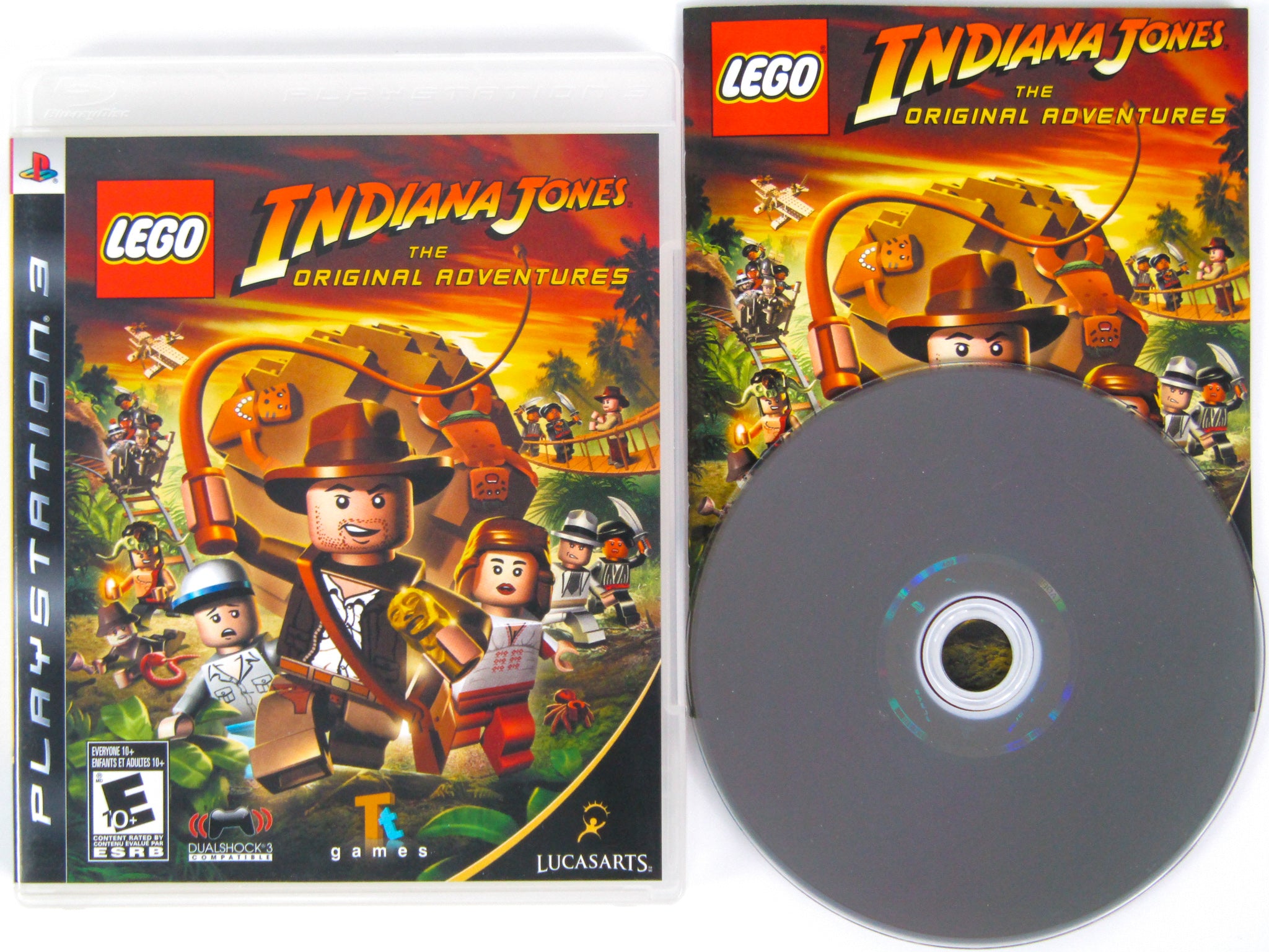 games indiana jones lego LEGO Indiana Jones The Original Adventures (PlayStation 3 / PS3