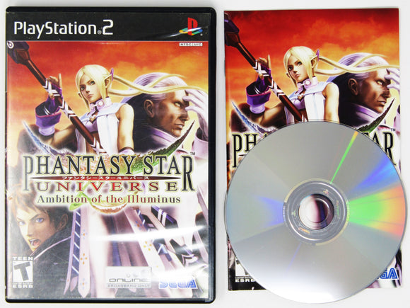 Phantasy Star Universe Ambition Of Illuminus Expansion (Playstation 2 / PS2)