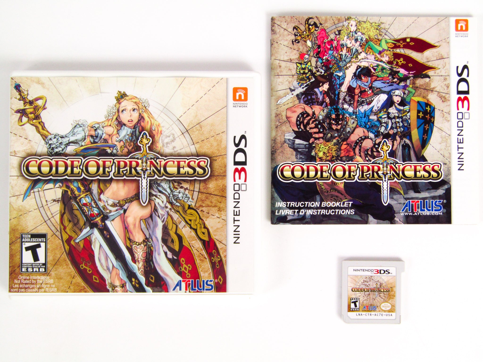 Code of Princess Soundtrack outlet Bundle for Nintendo 3DS