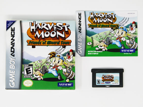 Harvest Moon Friends Mineral Town (Game Boy Advance / GBA)