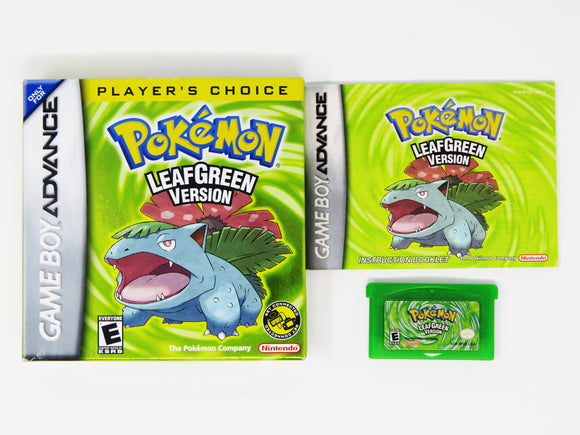 Pokemon LeafGreen Version [Player's Choice] (Game Boy Advance / GBA)