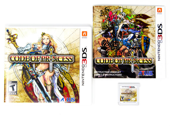 Code Of Princess (Nintendo 3DS) – Retro MTL