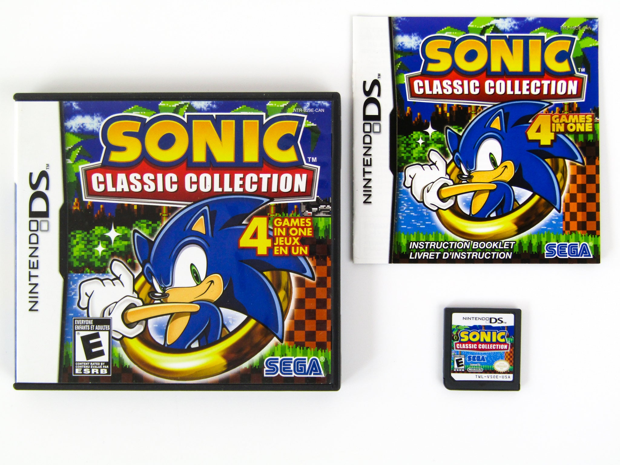 Sonic Classic Collection (Nintendo DS, 2010) 10086670356