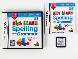 Kids Learn Spelling & Grammar (Nintendo DS)