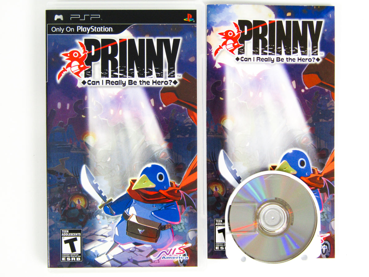 PRINNY CAN I REALLY BE A HERO PSP JAPAN GAME IMPORT COMPLET TBE PRINNY CAN I REALLY BE A HERO PSP JAPAN GAME IMPORT COMPLET TBE