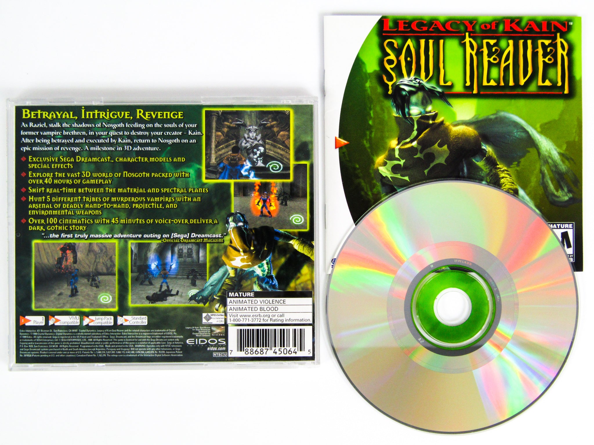 Legacy Of Kain: Soul Reaver (Sega Dreamcast) – RetroMTL